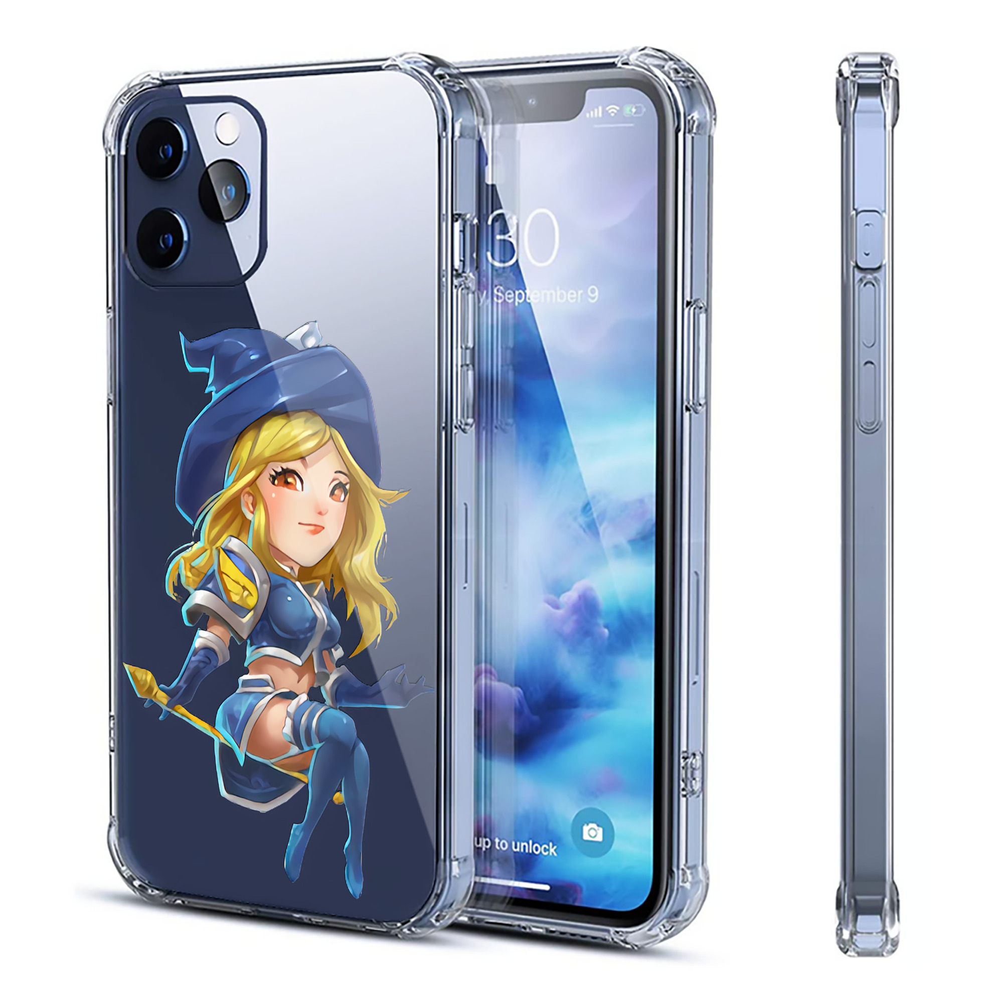 （画像用） リーグ・オブ・レジェンド League of Legends LOL 【iPhone 12シリーズ対応】透明スマホケース（クリアソフトケース）